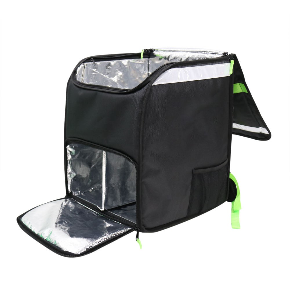 Insulated Food Delivery Backpack Side