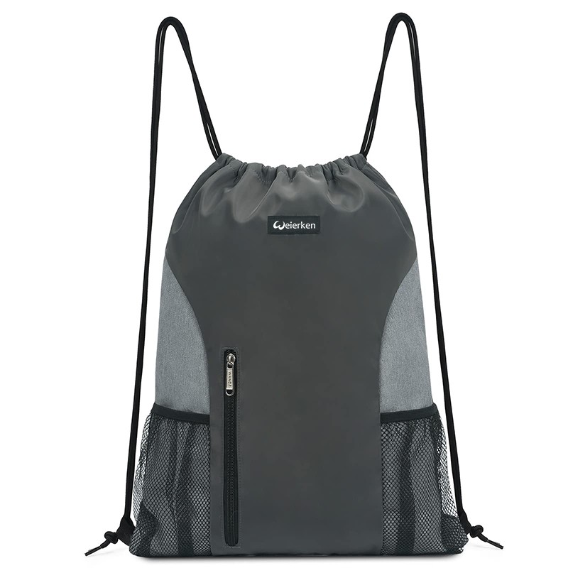 Gym Drawstring Bags Swim Bag for Men Pocket