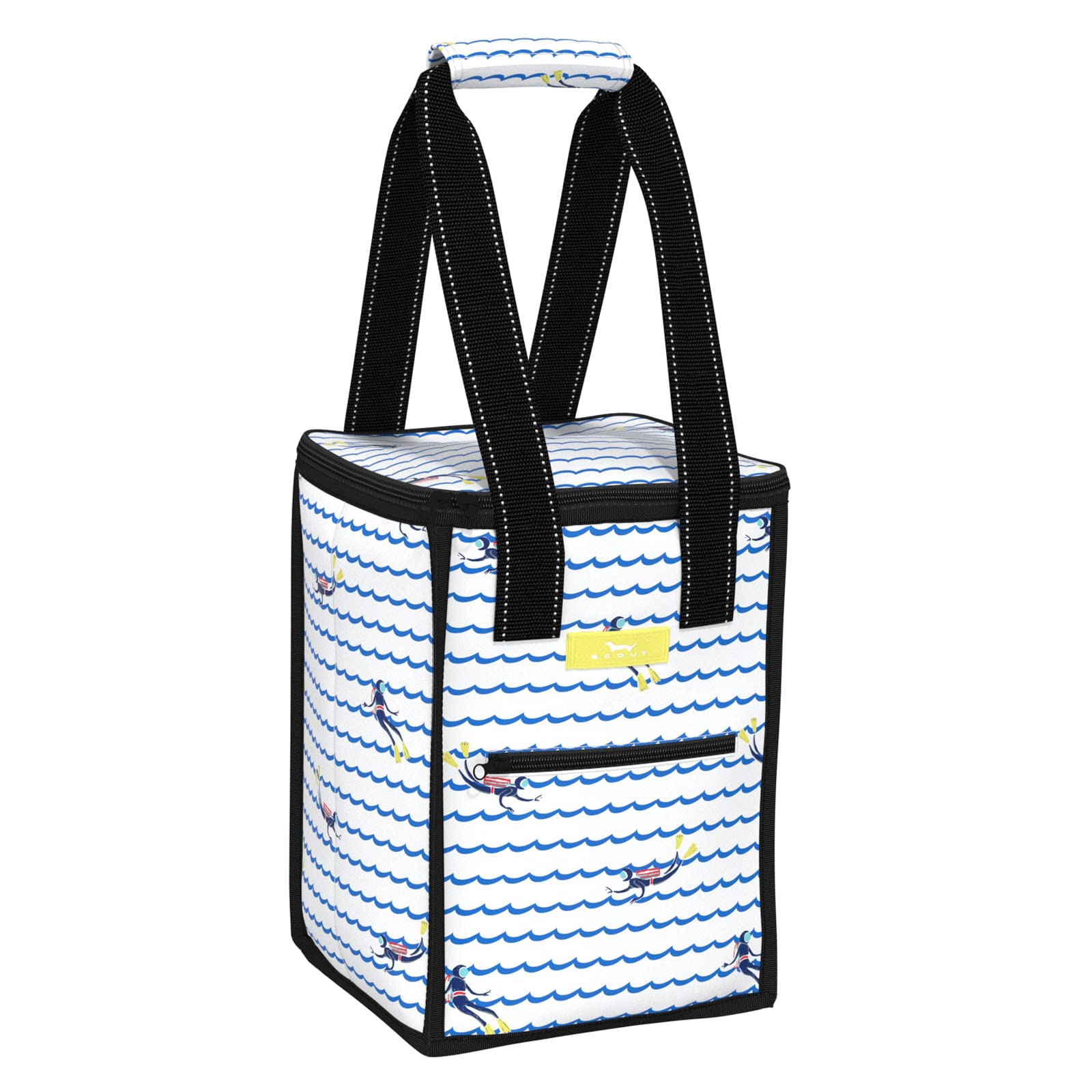Dual-Compartment Insulated Cooler Bag