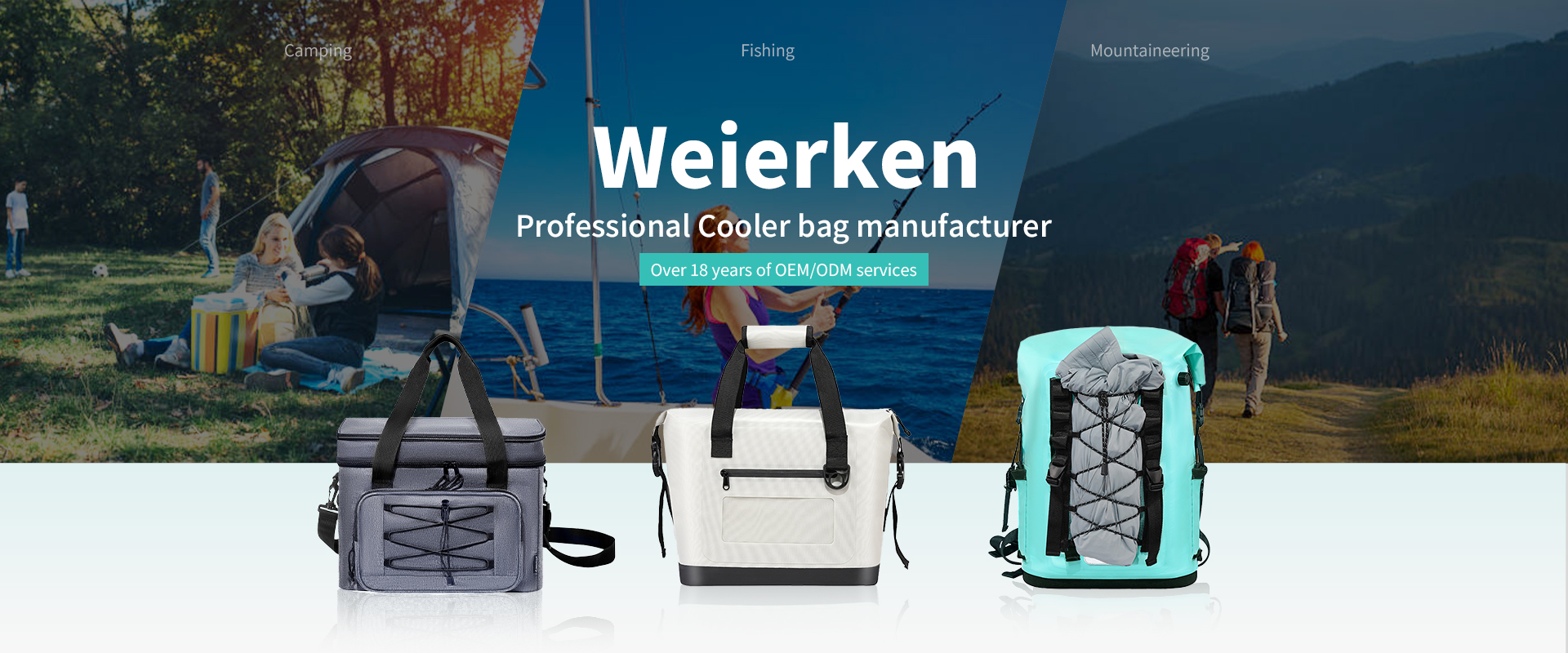 Weierken has 15 years of experience in cooler bag manufacturing.