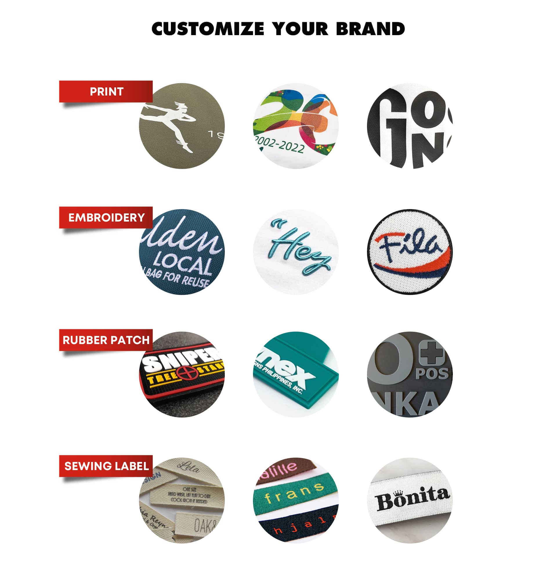Customize your brand
