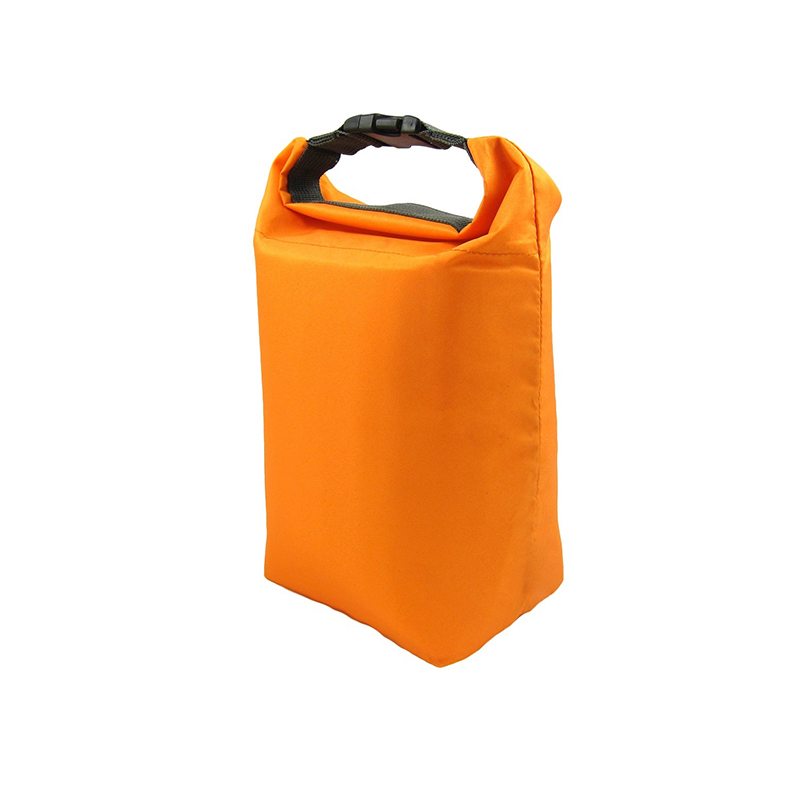 Large capacity insulated roll top insulated lunch bag wholesale detail5