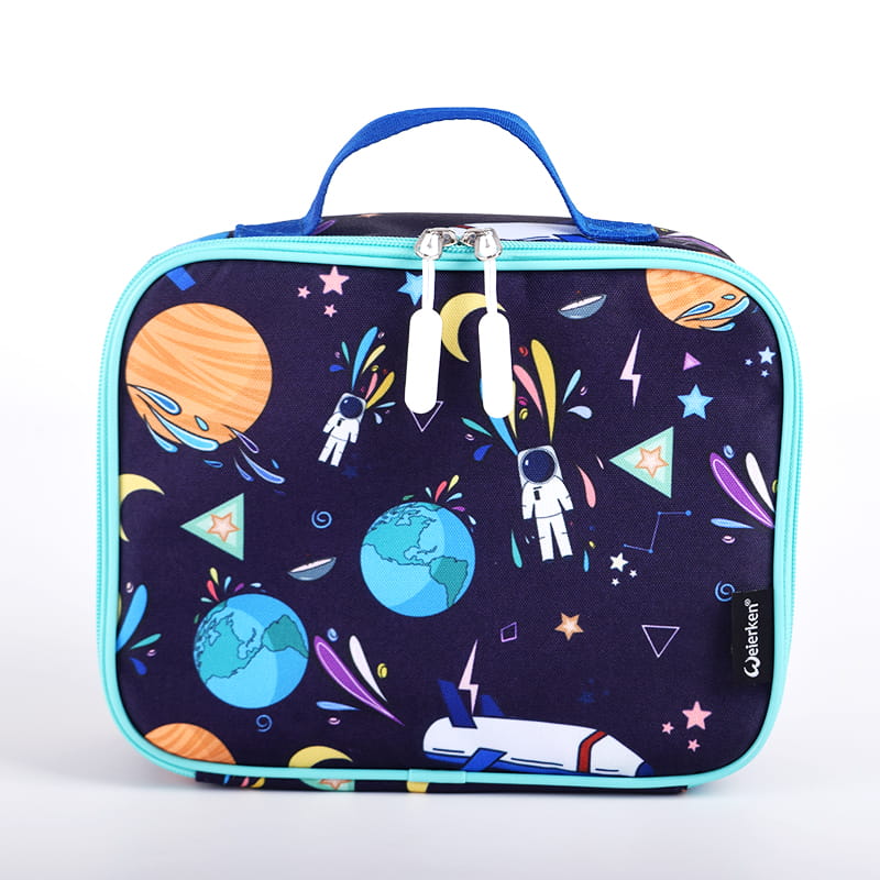 Cartoon Printed Kids Lunch Insulated Bag Wholesale details1